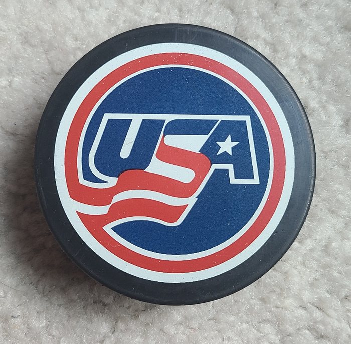 USA Hockey puck